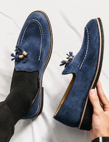 Mocasini SHEIN, bleumarin Albastru