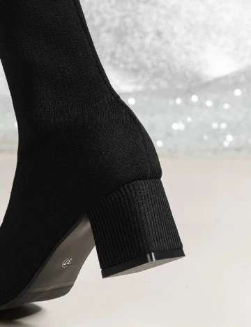 Botine SHEIN, negru
