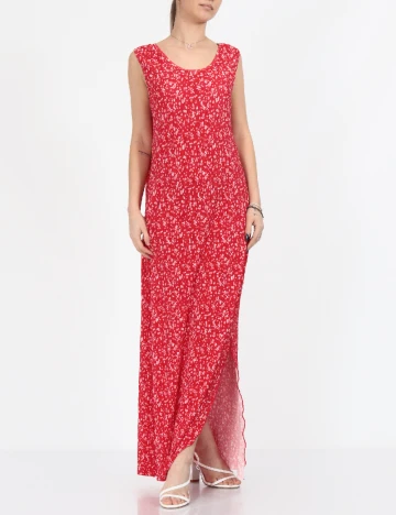 Rochie scurta Pieces, rosu Rosu