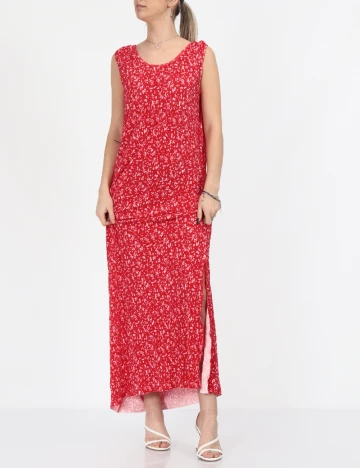 Rochie scurta Pieces, rosu Rosu