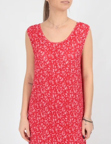 Rochie scurta Pieces, rosu Rosu