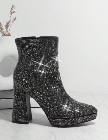 Botine SHEIN, negru