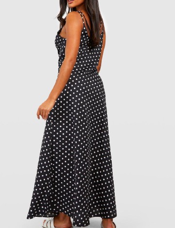 Rochie lunga Boohoo, negru
