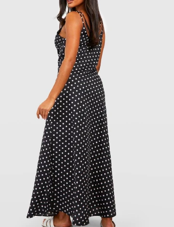 Rochie lunga Boohoo, negru