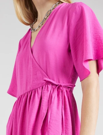Rochie medie Jacqueline de Yong, roz
