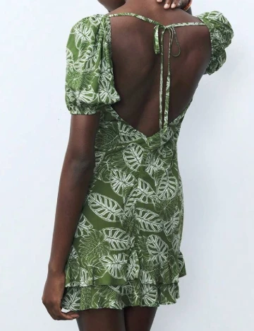 Rochie scurta SHEIN, verde
