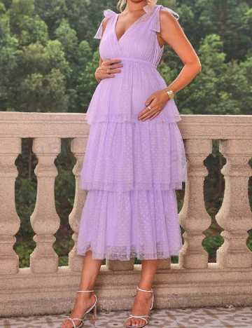 Rochie medie SHEIN Maternity, mov