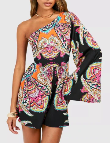 Salopeta Boohoo, mix culori