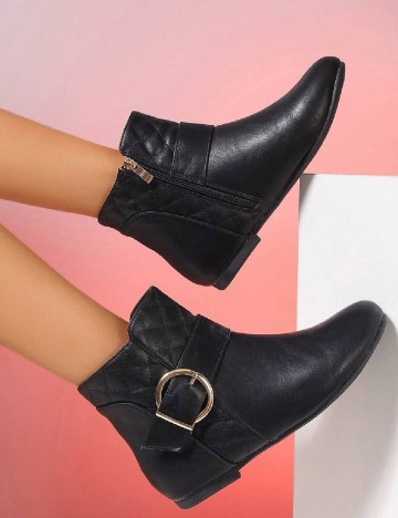 
						Botine SHEIN, negru