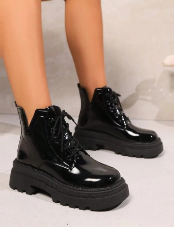 
						Botine SHEIN, negru