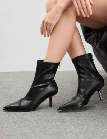 Botine SHEIN, negru