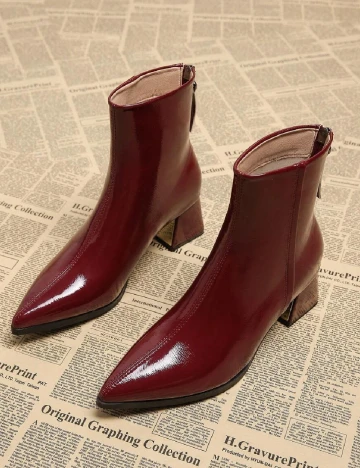 Botine SHEIN, rosu