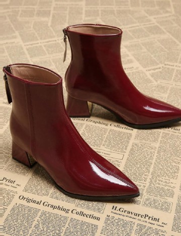 Botine SHEIN, rosu