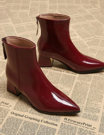 Botine SHEIN, rosu