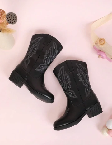 Cizme Shein Kids, negru Negru