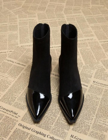 Botine SHEIN, negru