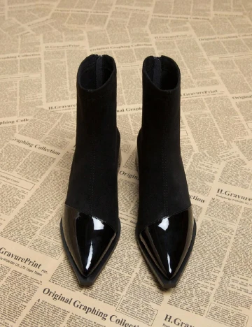 Botine SHEIN, negru