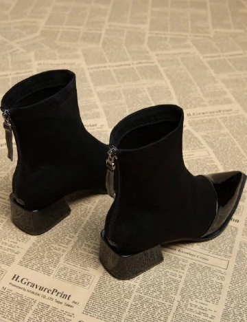 Botine SHEIN, negru