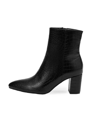 Botine SHEIN, negru