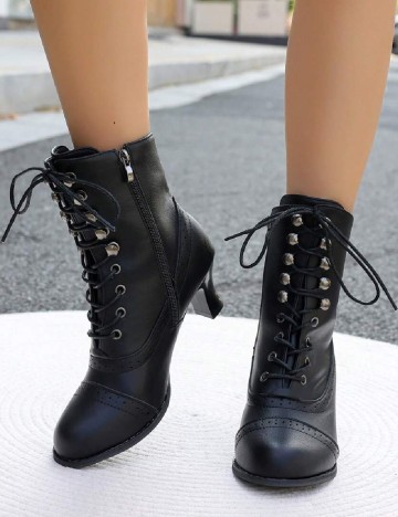 
						Botine SHEIN, negru