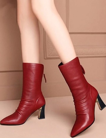 Botine SHEIN, rosu
