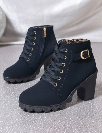 
						Botine SHEIN, bleumarin