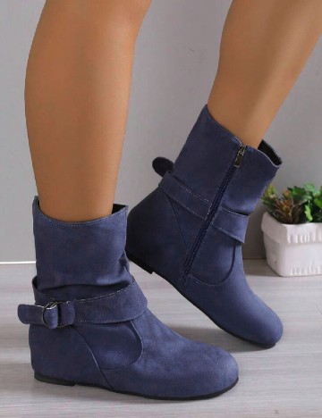 
						Botine SHEIN, bleumarin