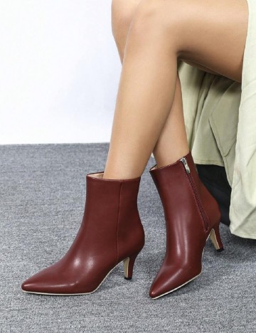 Botine SHEIN, visiniu