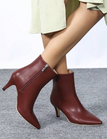 Botine SHEIN, visiniu