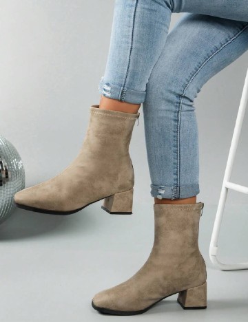 
						Botine SHEIN, bej