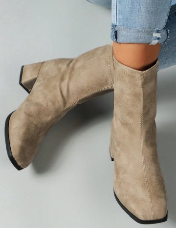Botine SHEIN, bej