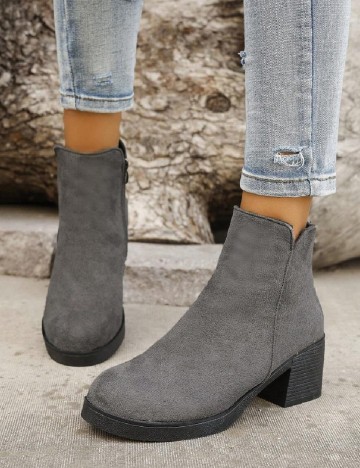 
						Botine SHEIN, gri