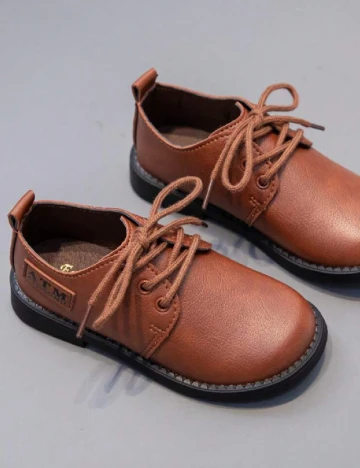 Pantofi Shein Kids, maro Maro