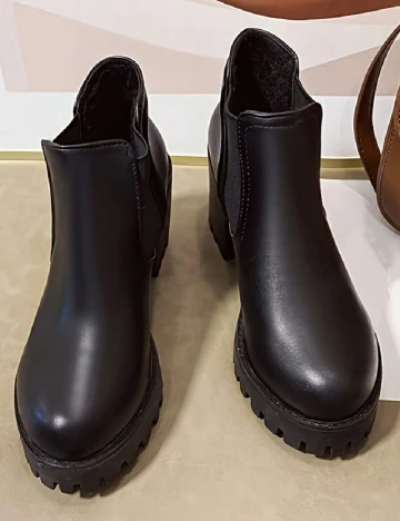 Botine SHEIN, negru