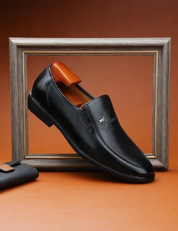 Mocasini SHEIN, negru Negru