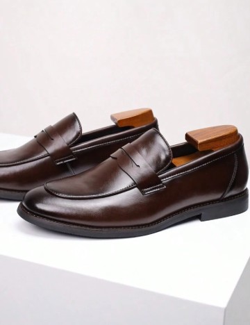 Mocasini SHEIN, maro