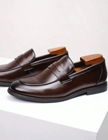 Mocasini SHEIN, maro Maro