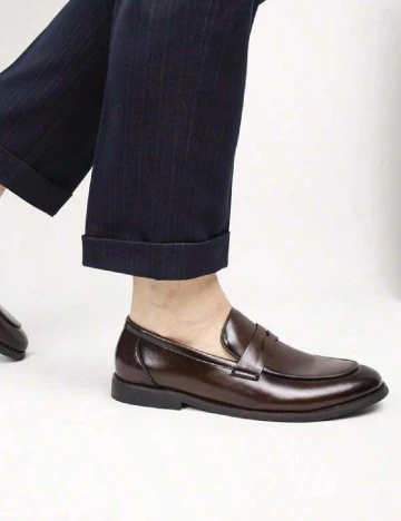 Mocasini SHEIN, maro Maro