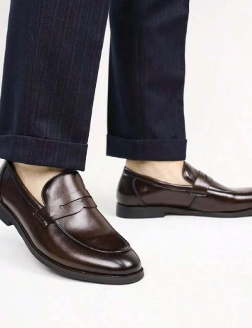 Mocasini SHEIN, maro Maro