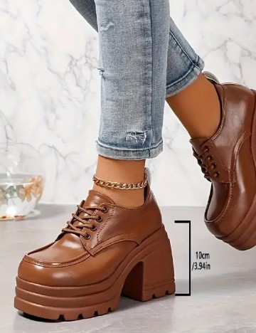Pantofi SHEIN, maro
