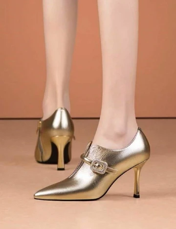 Pantofi SHEIN, auriu