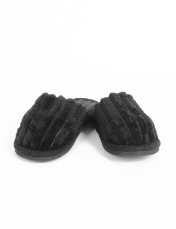 
						Papuci de Casa SHEIN, negru