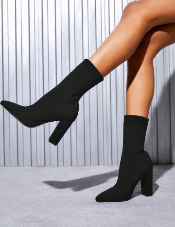 
						Botine SHEIN, negru