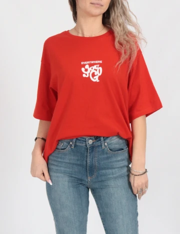 Tricou Jack&Jones, rosu Rosu