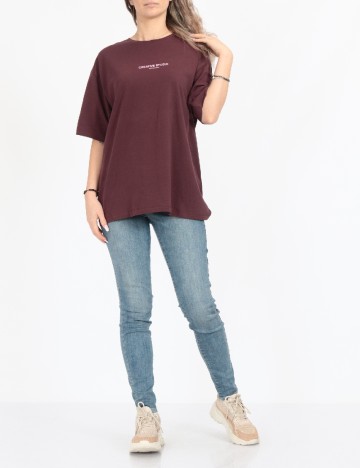 
						Tricou Jack&Jones, visiniu
