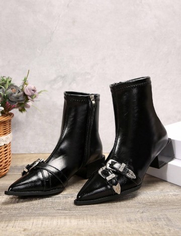 Botine SHEIN, negru