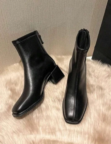 Botine SHEIN, negru