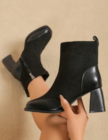 Botine SHEIN, negru