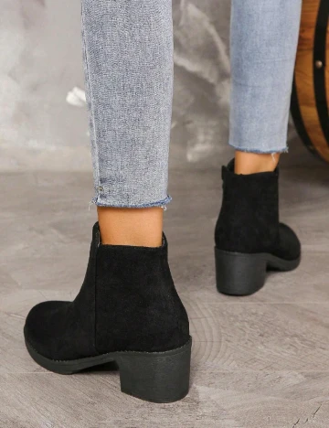 Botine SHEIN, negru