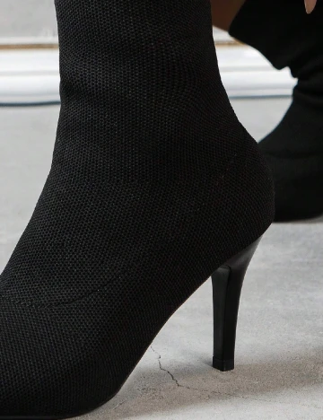 Botine SHEIN, negru